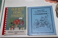 2 Local Cookbooks - both are Snow Hill Christian