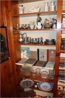 Left bookcase contents - Mudmen figurines
