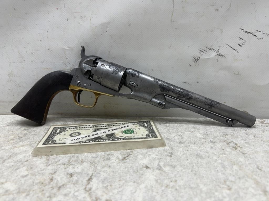 Original Colt Navy pistol serial number 24589