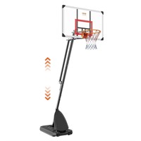 VEVOR Basketball Hoop, 7.6-10 ft
