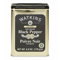 Pure Ground Black Pepper, 170g Tin