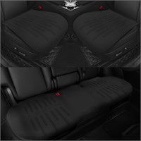 SanQing Car Seat Cover  3 Pack Luxury Leather Seat