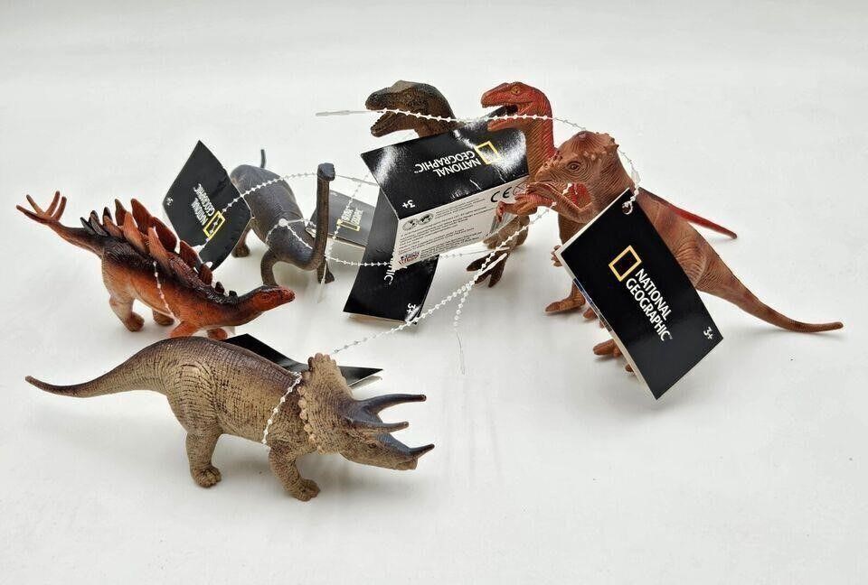 National Geographic 6" Dinosaur Toy Figures - 6pcs
