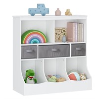 UTEX Toy Storage Organizer with Bookcase, Kids