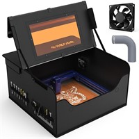 JICCODA Laser Engraver Enclosure with Exhaust