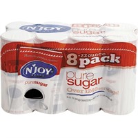 N'Joy Pure Cane Sugar - 8 / 22 Ounce canisters