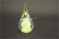 Murano Glass Style Tear Drop Paper Weight