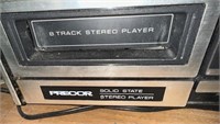 Lot #20 - Vintage BSR Turntable, w 8 track player