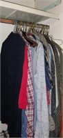 Lot with dress shirts and long sleeve shirts