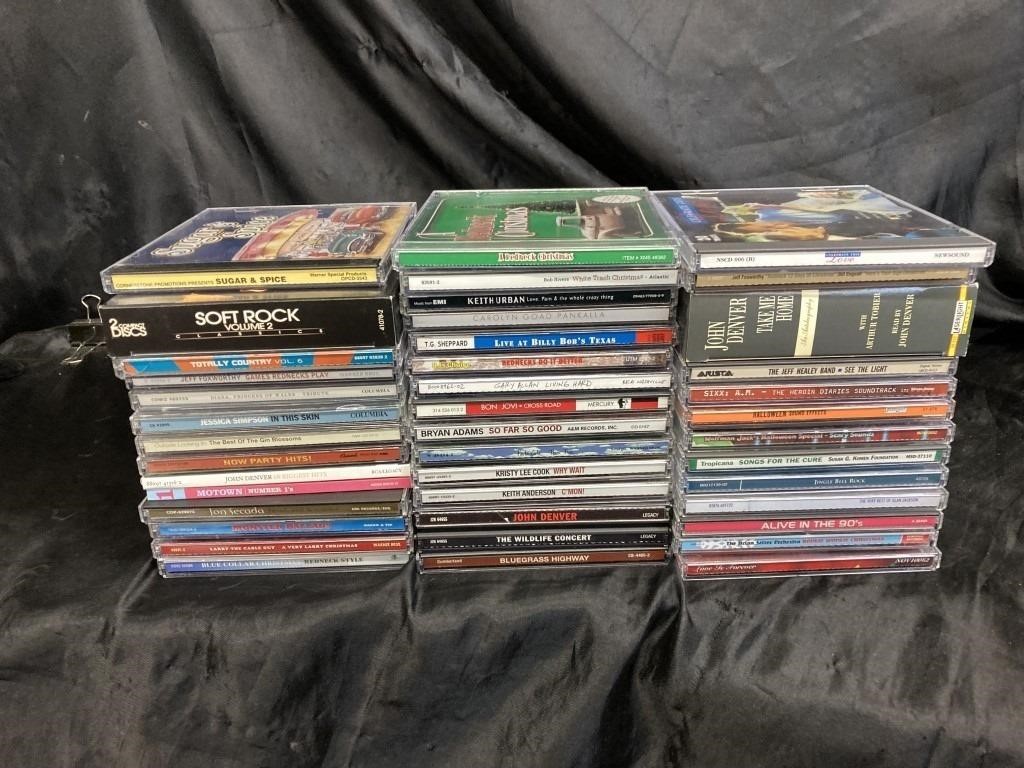 LARGE CD COLLECTION / OVER 40 TITLES