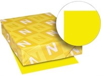 Color Paper, 24lb, 11 X 17, Solar Yellow, 500