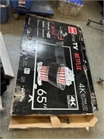 Police Auction: R C A 65" Tv - For Parts