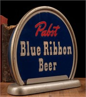 VTG Gillco Lighted Pabst Blue Ribbon Glass Sign