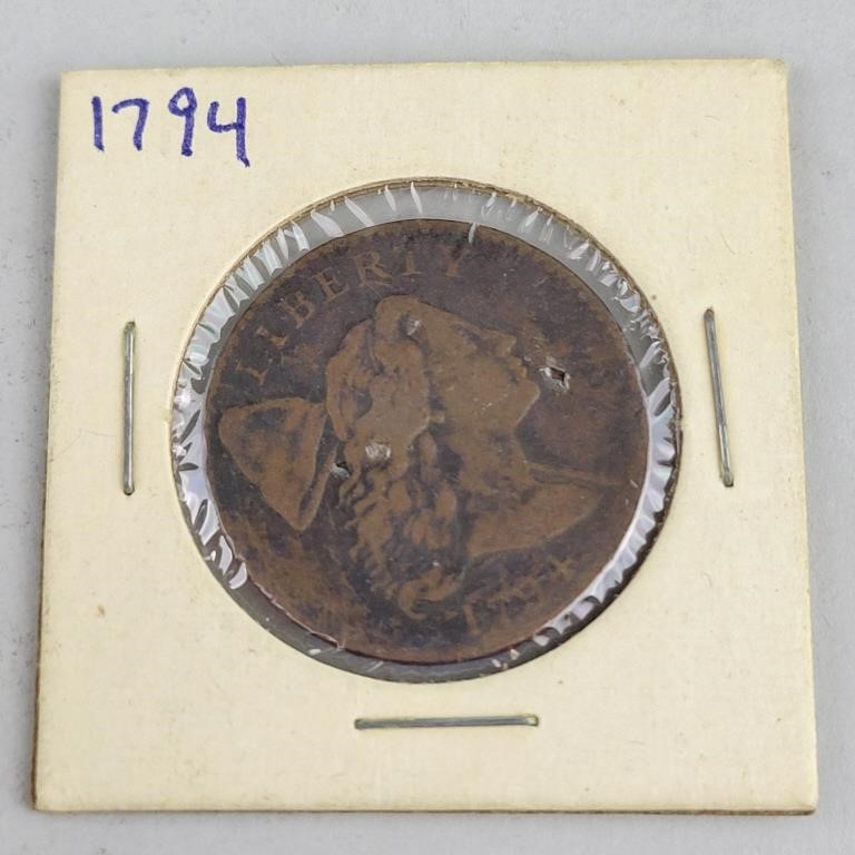 1794 Liberty Large Cent.