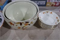 COLLECTION OF JEWEL-T BOWLS