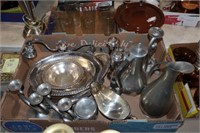 COLLECTION OF SILVER PLATED ITEMS
