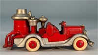 Antique Cast Iron Fire Department Toy