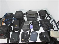 Lot of Various Camera Cases 14 Total