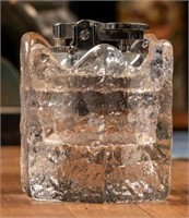 Vintage Japanese Ice Crystal Table Lighter