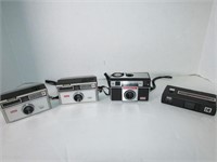 Lot of Vintage Film Cameras 4 total