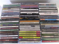 Large Lot of Various CDs, 70-75est Total