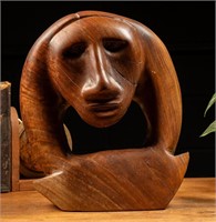 Ripples, Wooden Carved Sculpture, c. 2009