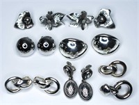 Silver Earring Grouping