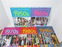 Five Books, "Dates of a Decade, 50s' 60s, 70s, 80s