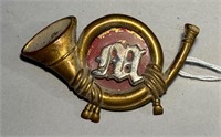 USMC Civil War Union Marine Infantry Cap Badge