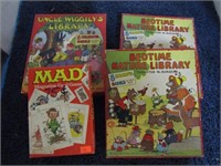 NATURE LIBRARY BOOKS & MAD CARD GAME