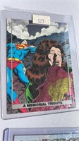 1992 Superman/Doomsday A Mem. Tribute Spectra Foil
