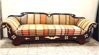 FOLK DECORATED COUNTRY EMPIRE COUCH