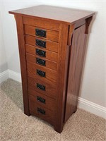 Large Free-standing Jewelry Chest