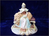 Aristocratic Bisque Figurine