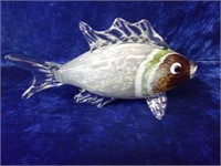 Murano Style Mouth Blown Glass Fish