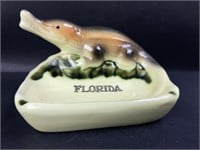 Vintage Florida Alligator Ashtray