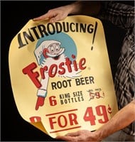 Vintage Frostie Root Beer Poster