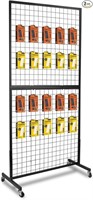 Nectacol 3'x 6' Two-double Gridwall Panel Display