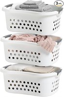 Iris Usa Laundry Basket 50l Large Plastic Hip