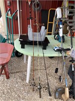 3 fishing rods - lot