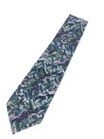 Molecular Expressions Tie.  Fabric pattern is to