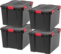 Iris Usa 74 Quart Weatherpro Plastic Storage Box