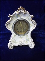 Silesien Germany Porcelain Mantel Clock