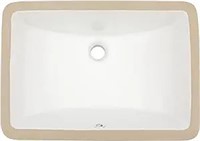 Undermount Bathroom Sink Rectangle - Dcolora