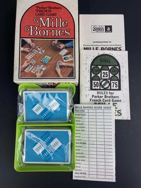 Mille Bornes, French card game