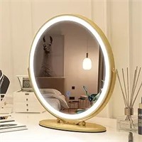 Vlsrka 20 Inch Vanity Mirror With Lights, Round