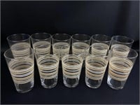 (11) Vtg Pfaltzgraff 6" Juice Glasses