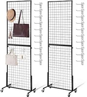 Therwen 2 Pack 6' X 2' Grid Wall Panels With 40