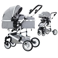 Blahoo Baby Stroller For Newborn, 2 In1 High