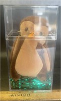TY COLLECTIBLE W/PLASTIC CASE-OWL